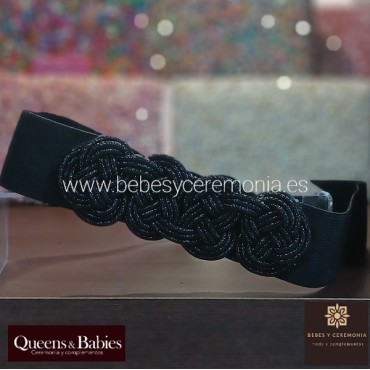 Cinturón elástico  "Black"