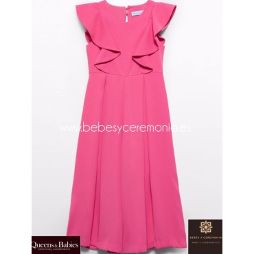 Mono largo crepe niña