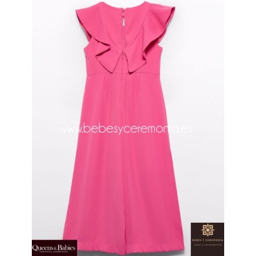 Mono largo crepe niña