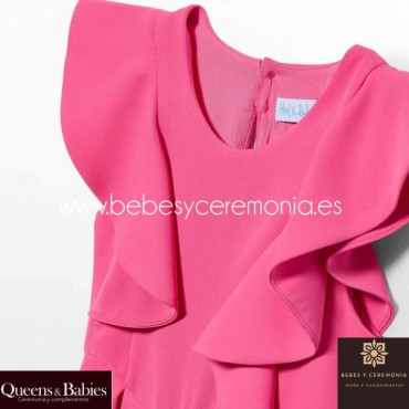 Mono largo crepe niña