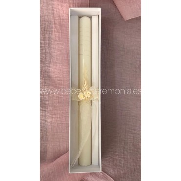 Velas de Bautizo espiga