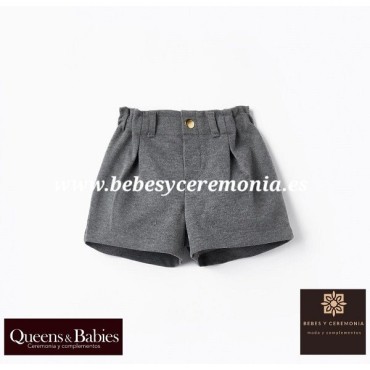 Short de Punto Interlock