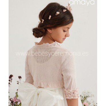 Bolero Rosa Empolvado