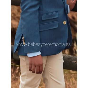 Pantalón chino sarga Arena