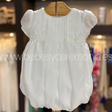 Faldón de Bautizo convertible en pelele