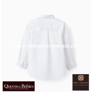 Camisa blanca lisa