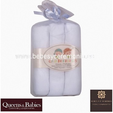 Pack de 3 Muselinas Lisas